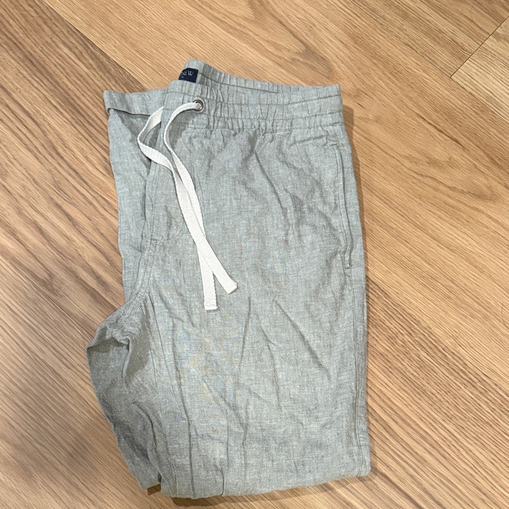 J.Crew Driggs Linen Pants